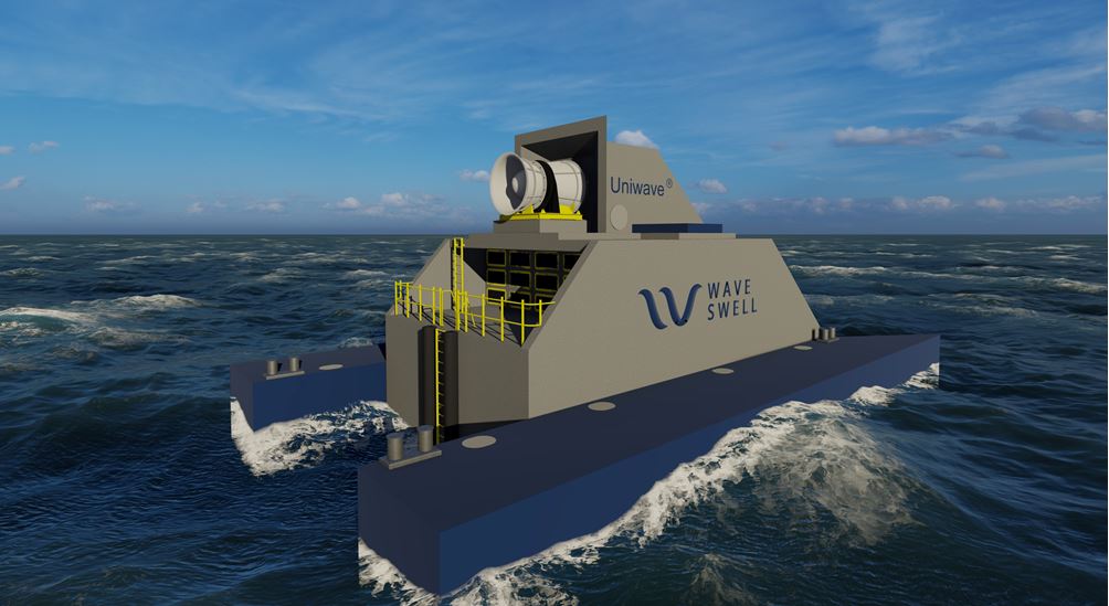 Wave Swell Energy's Oscillating Water Column (OWC) Technology and 200